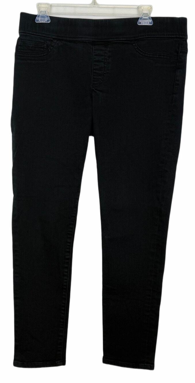 Lauren Ralph Lauren Black Modern Legging Pull On Skinny Jeans Size 12